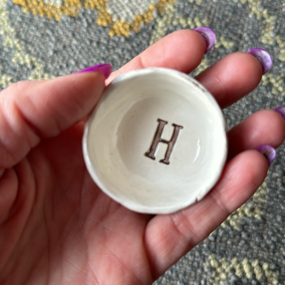 Never Been Used Jewelry Holder “H”